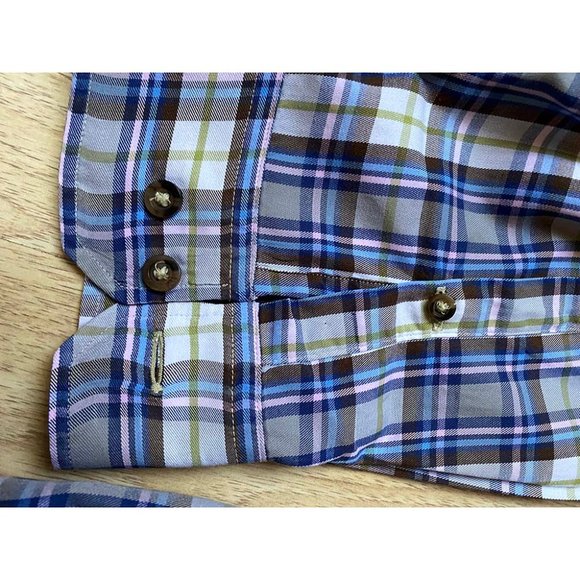 NEW Thomas Pink Casual Dress Shirt Mens XL NICE! - Picture 4 of 6